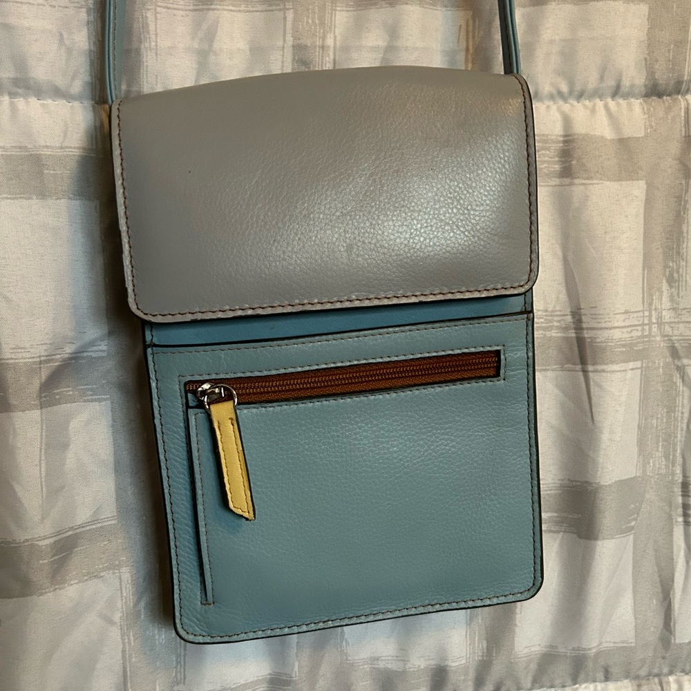 Genuine Leather Crossbody Purse!